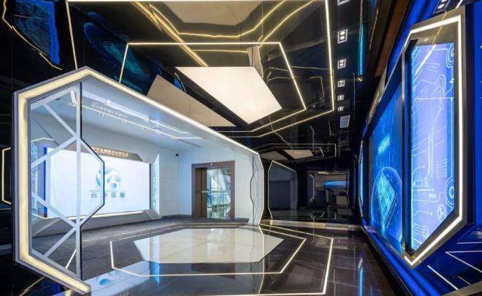 金融企業(yè)展廳設計