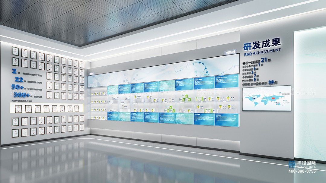 企業(yè)展廳設(shè)計制作公司如何選